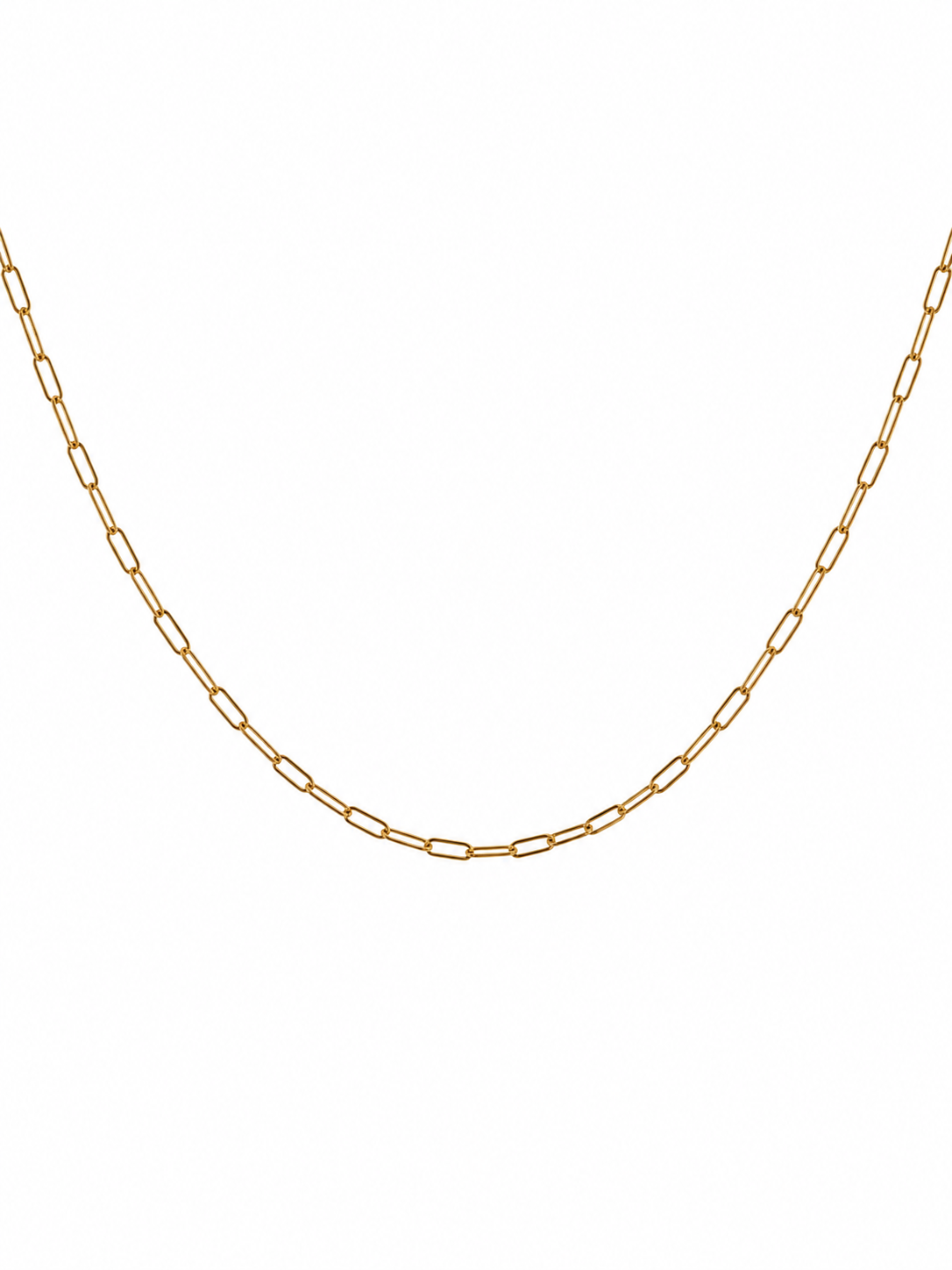Gouden schakel ketting
