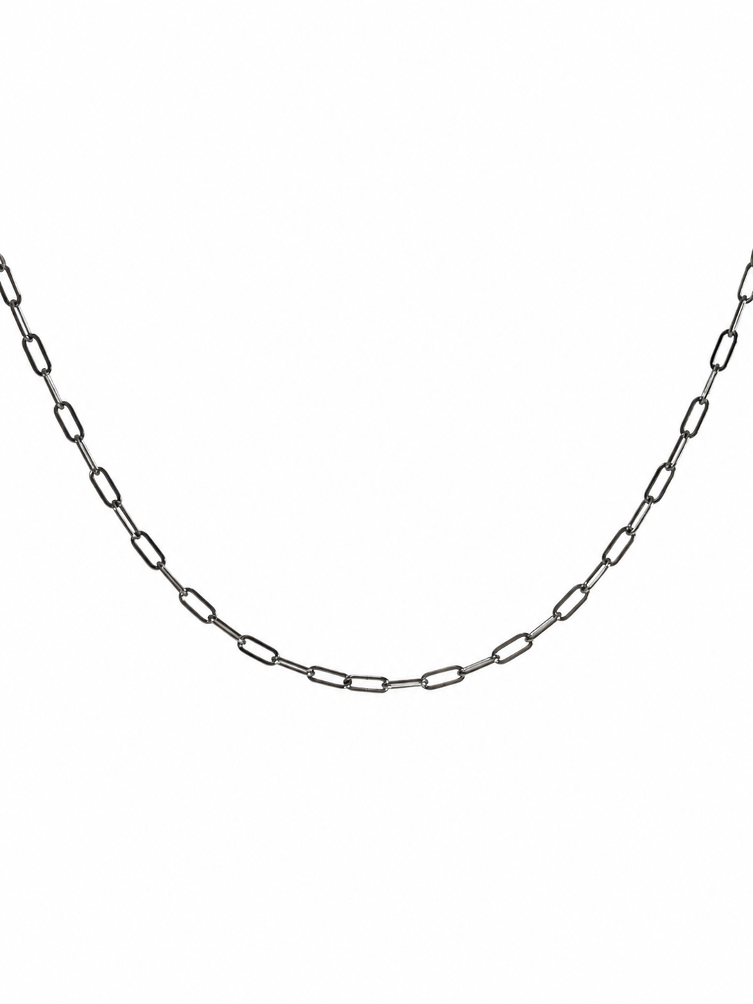 zilveren schakelketting