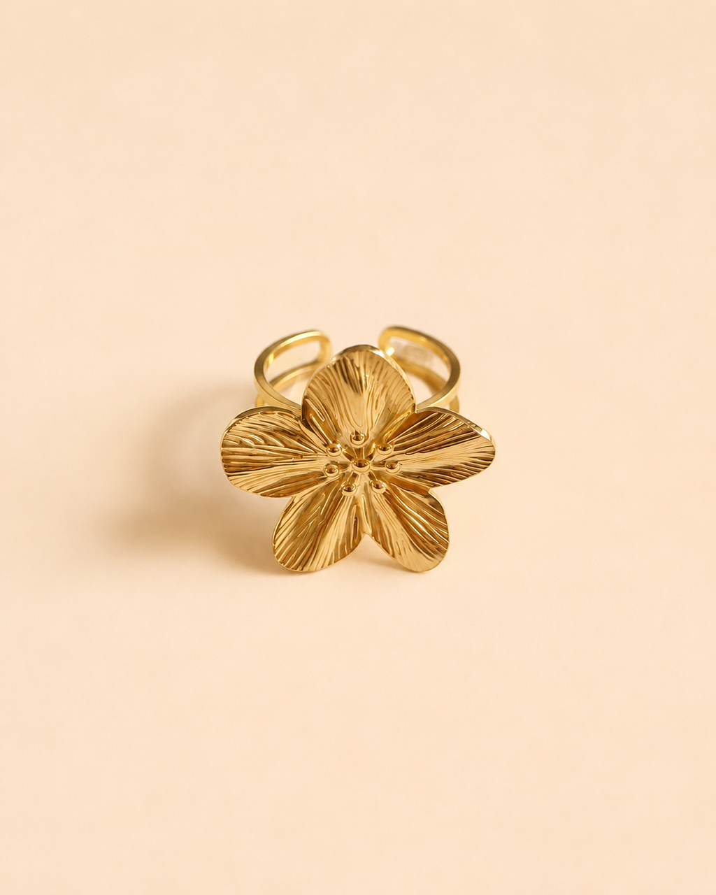 Big flower ring