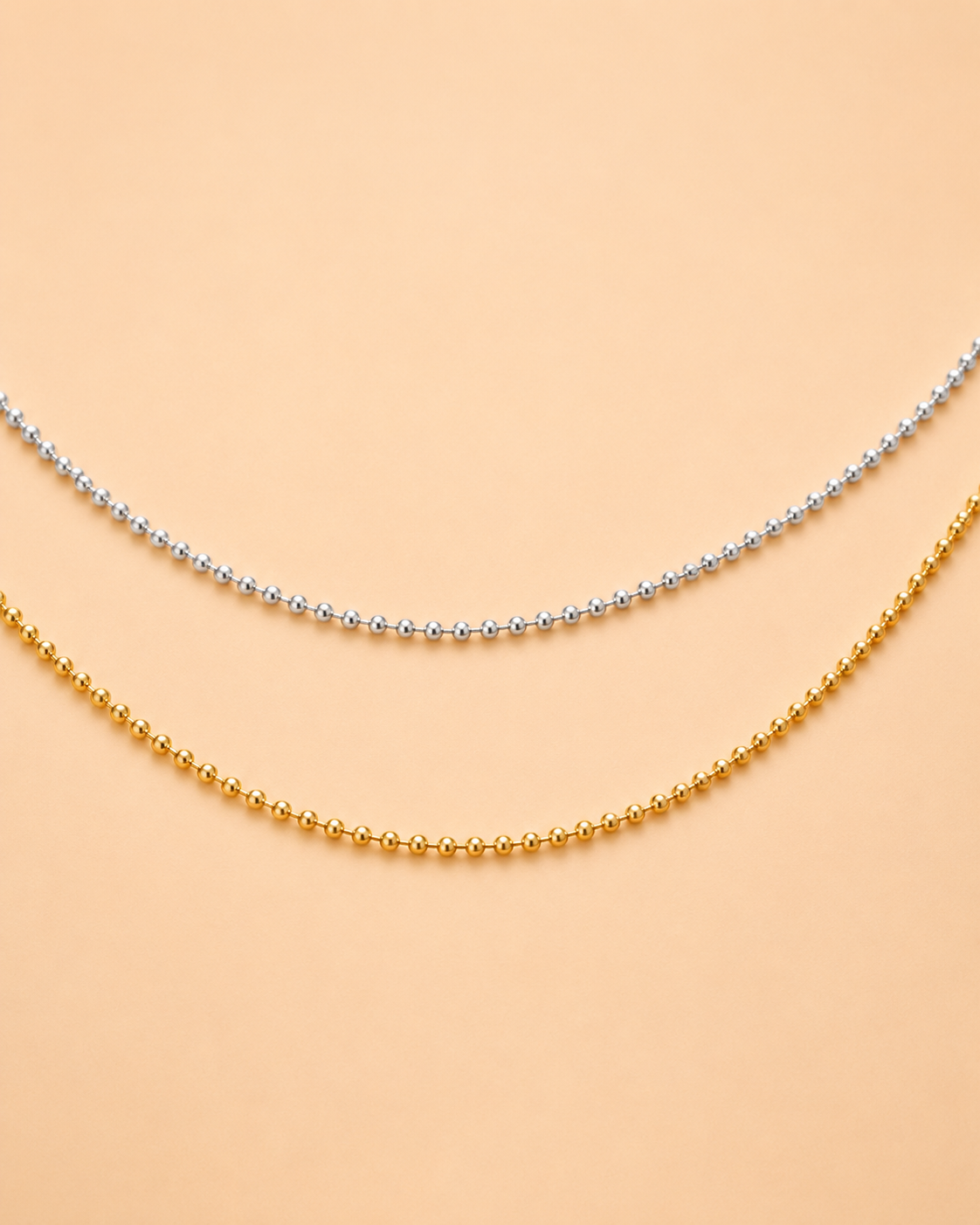 Bolletjes ketting draad