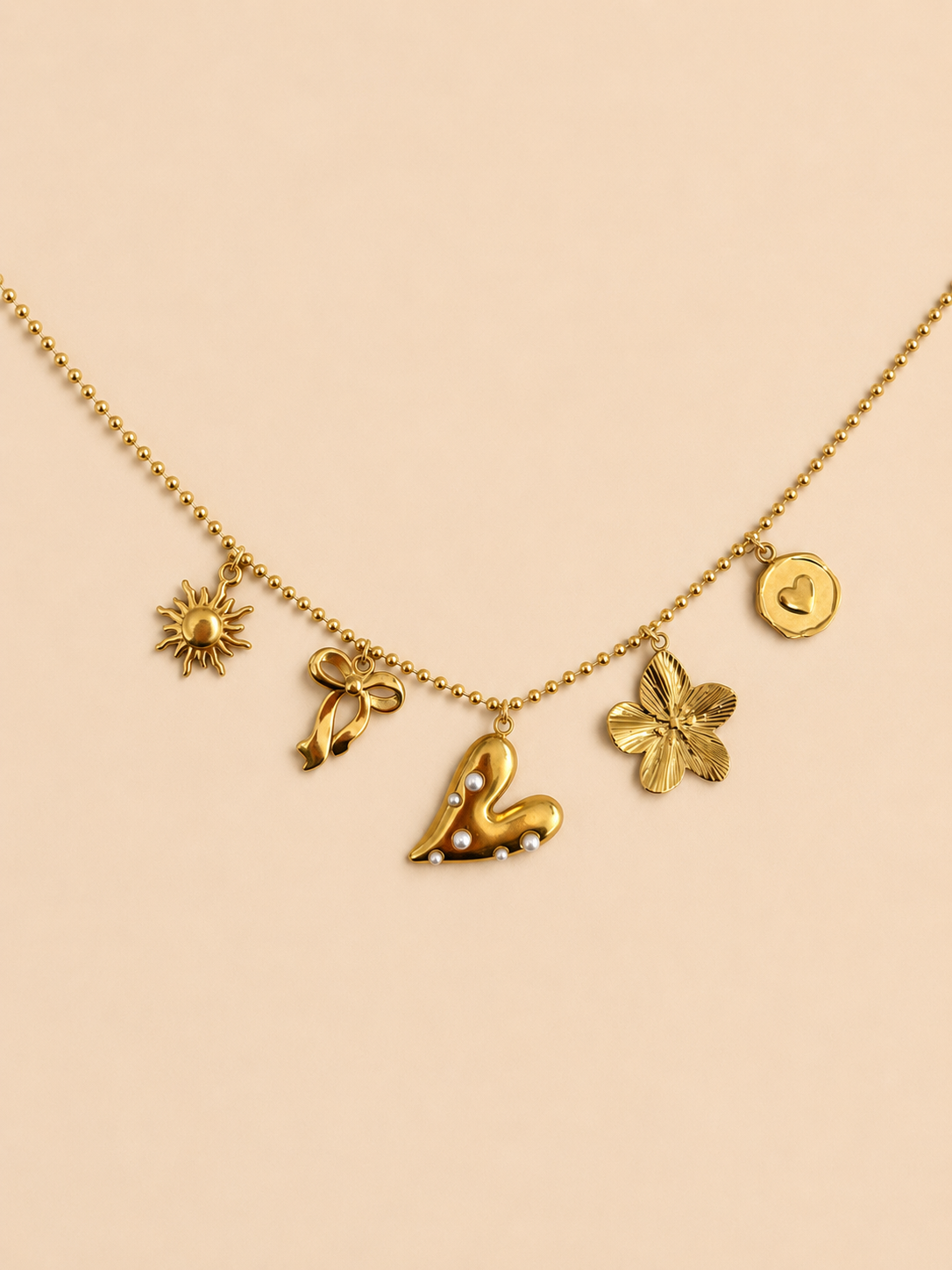 sunshine charm necklace