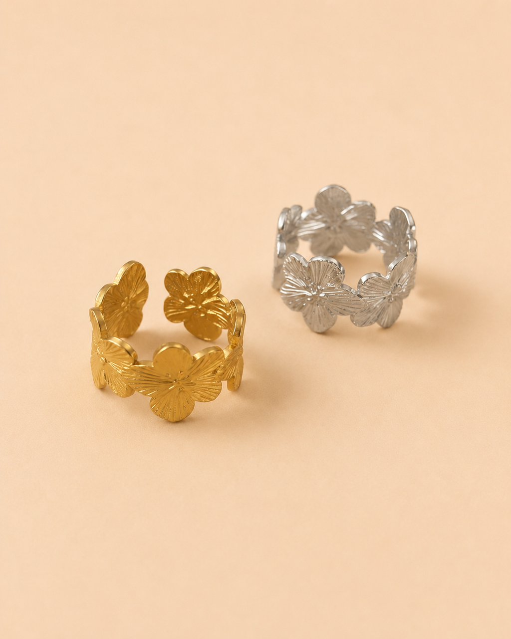 Multi flower ring