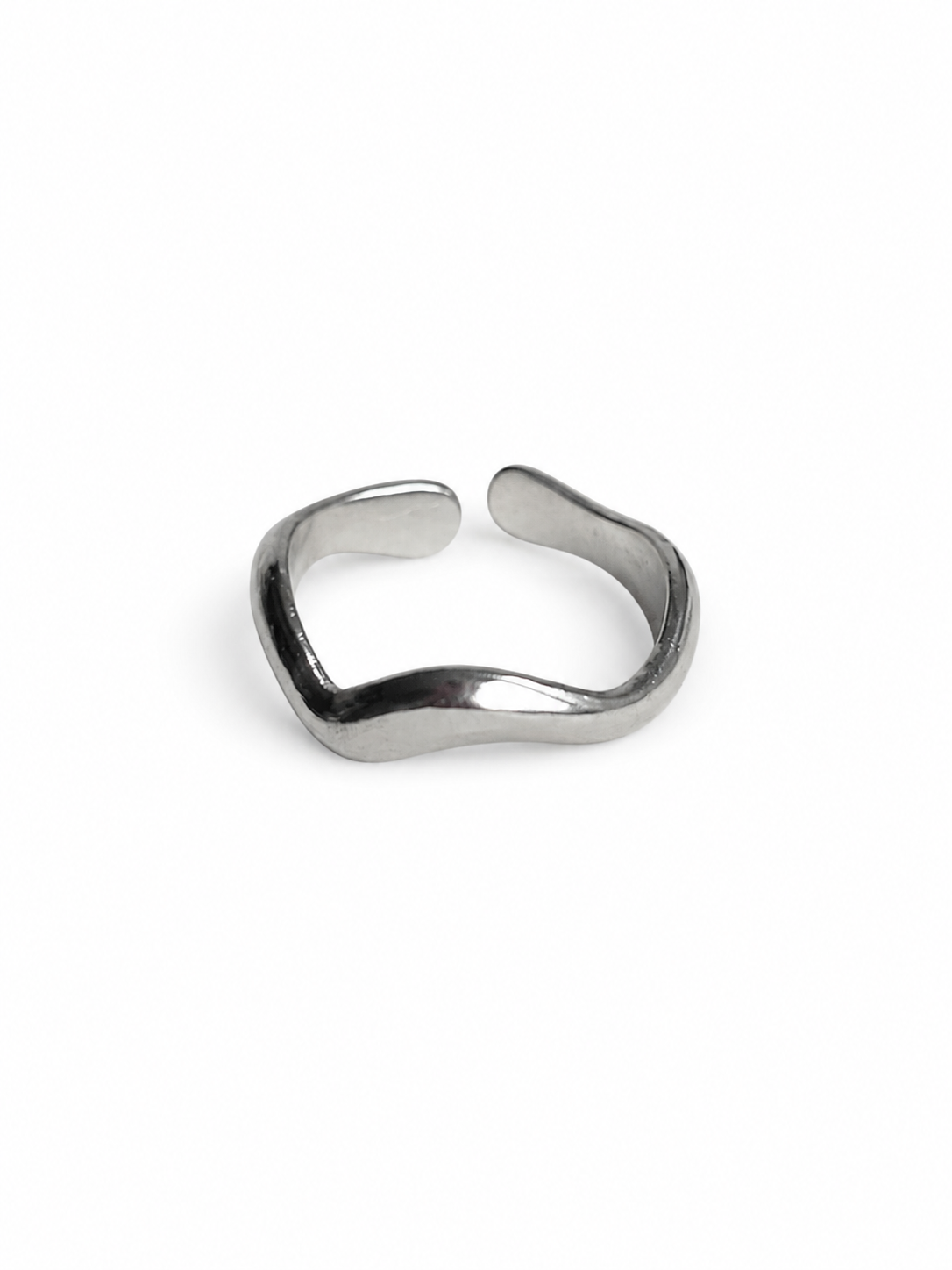 minimalistische wave ring